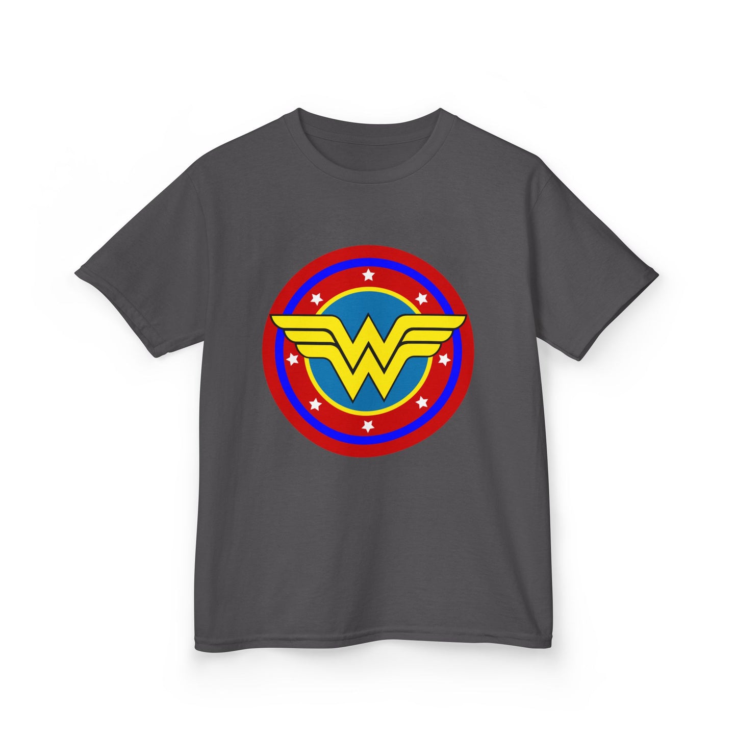 Wonder Woman Kids Tee, Superhero Shirt, Birthday Gift, Comic Book Apparel, Children's Clothing, Cartoon T-Shirt, Movie Merchandise