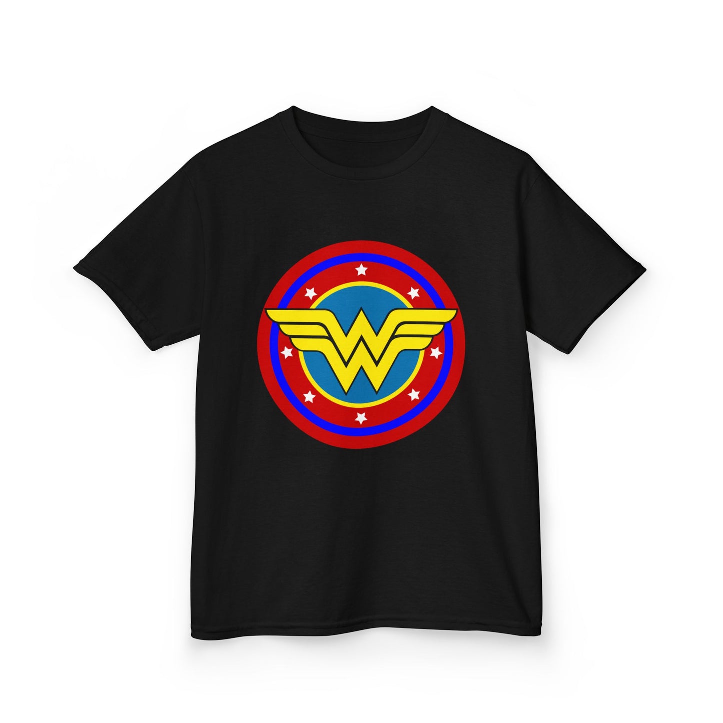 Wonder Woman Kids Tee, Superhero Shirt, Birthday Gift, Comic Book Apparel, Children's Clothing, Cartoon T-Shirt, Movie Merchandise