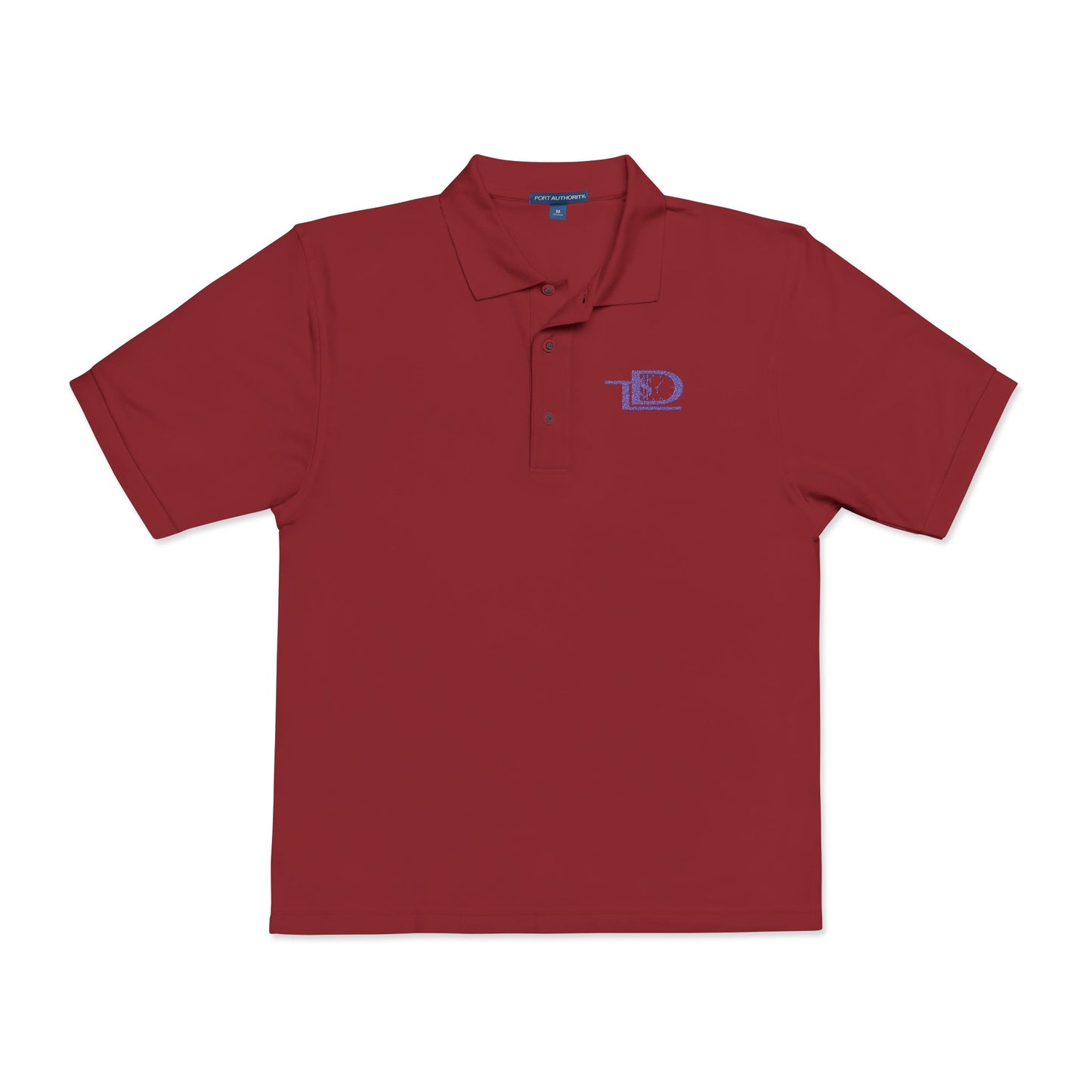 time Designs Custom Embroidered Unisex Polo Shirt - Stylish Comfort for Every Occasion