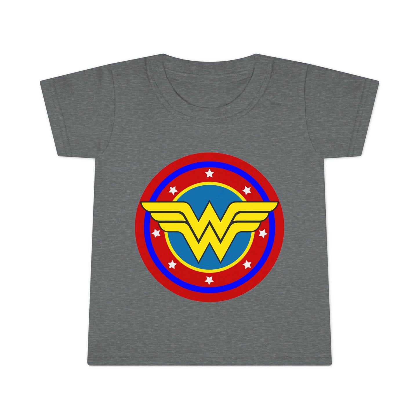 Wonder Woman Toddler T-Shirt, Superhero Tee, Kids Birthday Gift, Toddler Outfit, Superhero Apparel