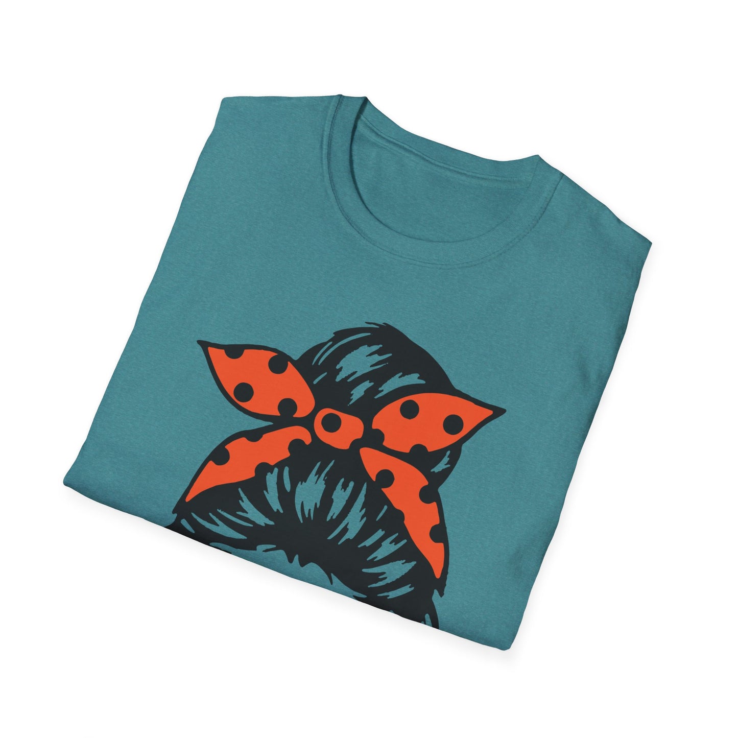 #BasketballMom Unisex Softstyle T-Shirt - Fun and Stylish Tee for Basketball Moms