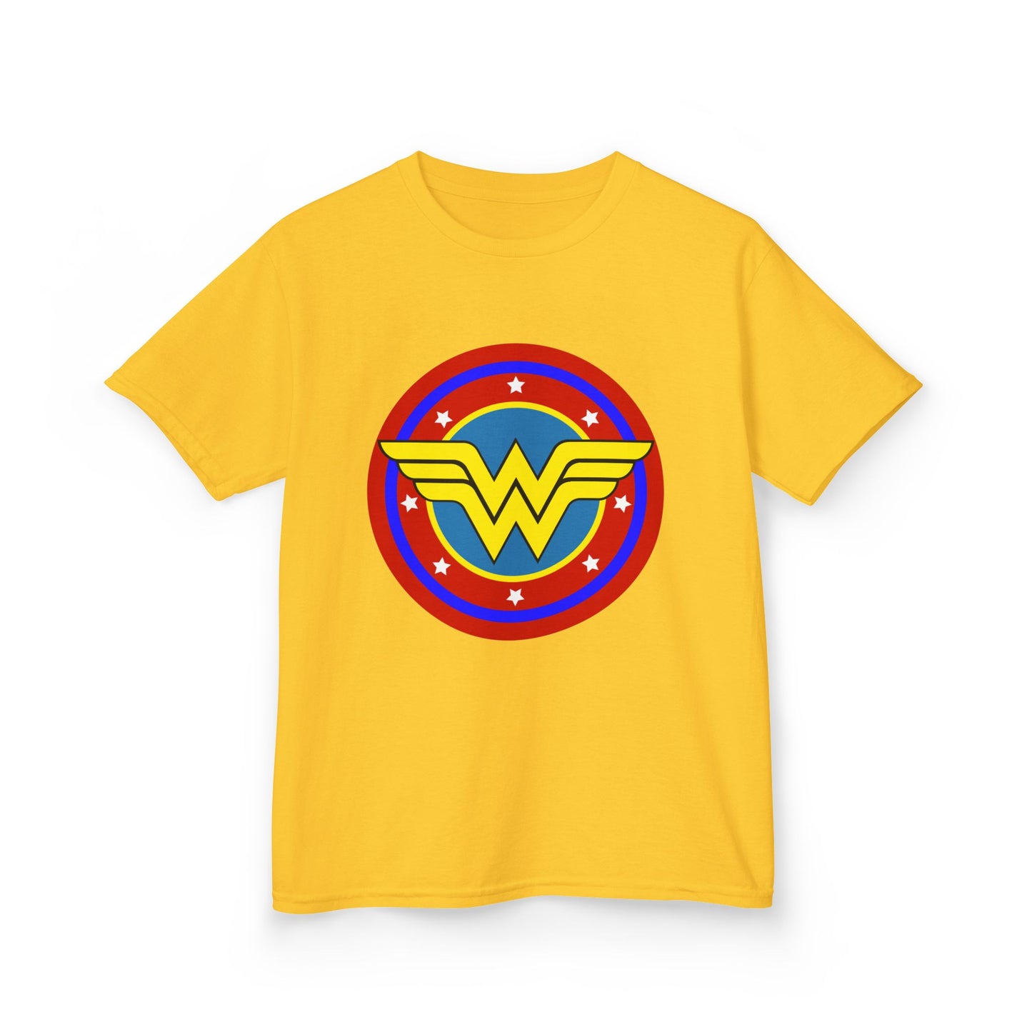 Wonder Woman Kids Tee, Superhero Shirt, Birthday Gift, Comic Book Apparel, Children's Clothing, Cartoon T-Shirt, Movie Merchandise