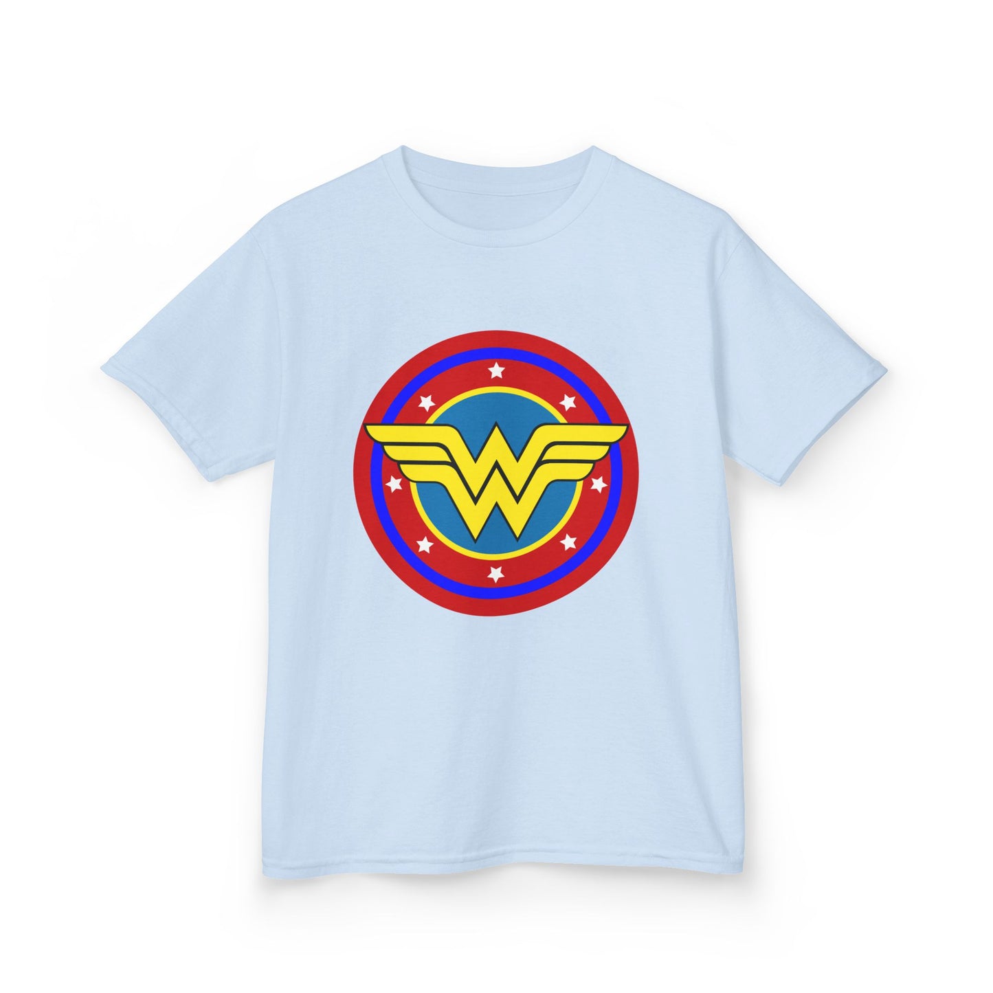 Wonder Woman Kids Tee, Superhero Shirt, Birthday Gift, Comic Book Apparel, Children's Clothing, Cartoon T-Shirt, Movie Merchandise
