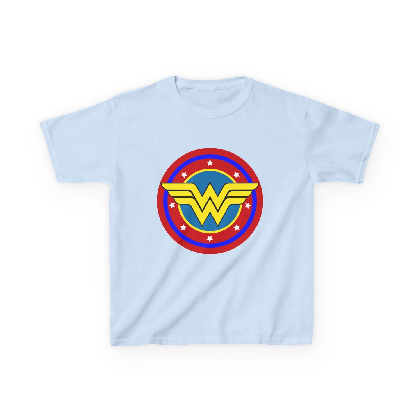 Wonder Woman Kids Tee, Superhero Shirt, Birthday Gift, Comic Book Apparel, Children's Clothing, Cartoon T-Shirt, Movie Merchandise