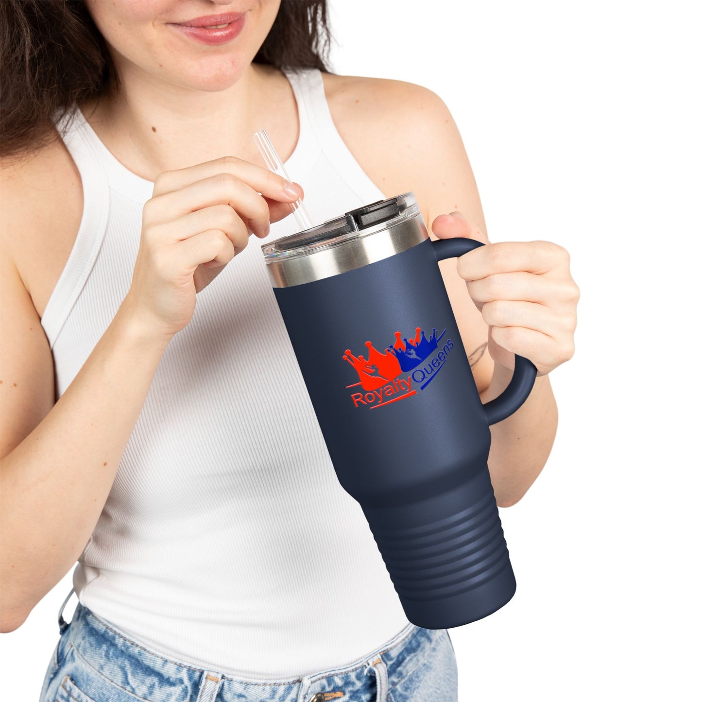 Insulated Travel Mug - Royalty Queens 40oz | Perfect for Road Trips, Gifts, Coffee Lovers & More!