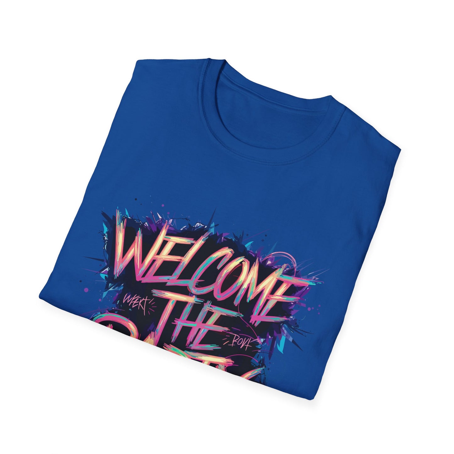 Welcome the Party Unisex Softstyle T-Shirt, Party Shirt, Celebration Tee, Casual Wear, Gift for Party Lovers, Festival Clothing