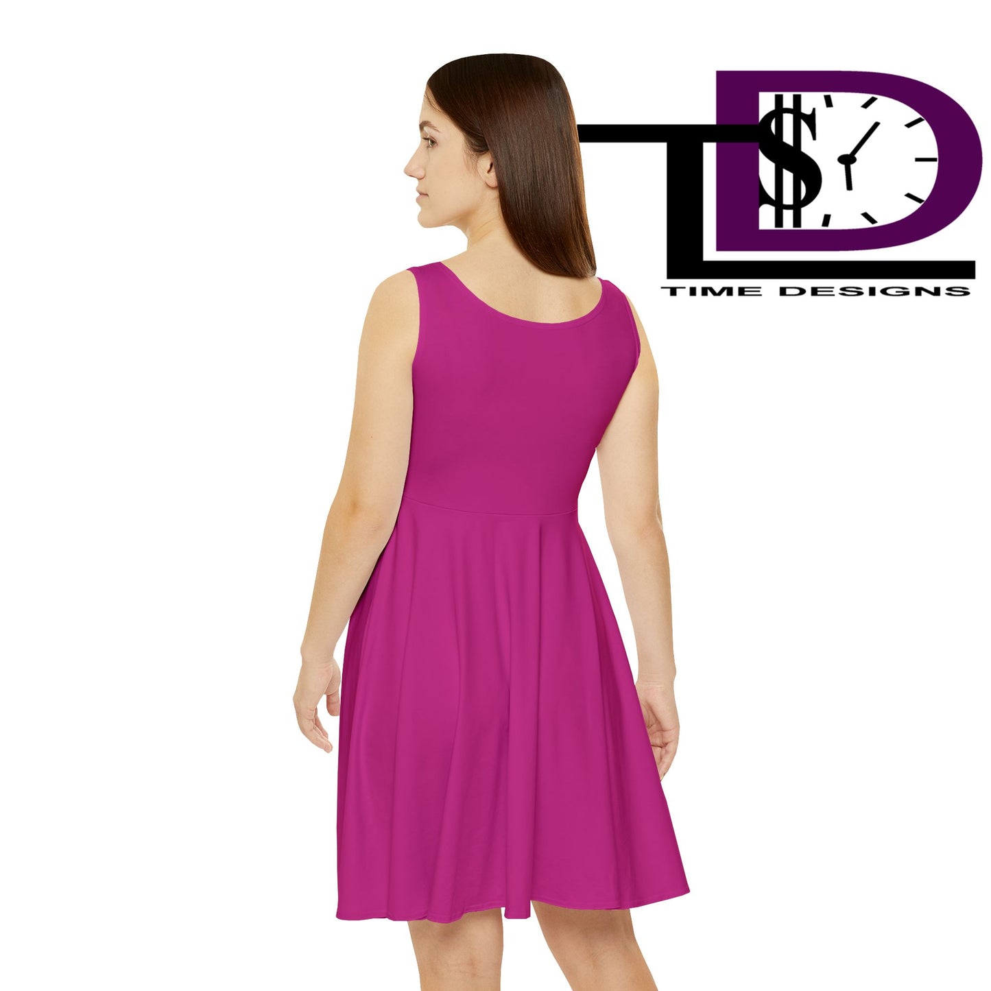 Royalty Queens Women's Skater Dress - Fun, Flirty Fashion, Party Dress, Casual Wear, Summer Outfit, Gift for Her