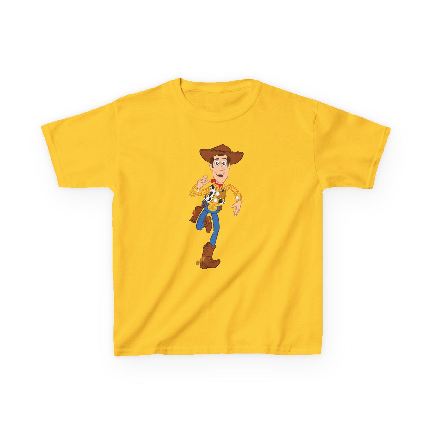 Whimsical Cowboy Kids Tee, Fun Graphic Tee, Kids Casual Wear, Adventure Shirt, Gift for Children, Birthday Outfit, Playful Apparel