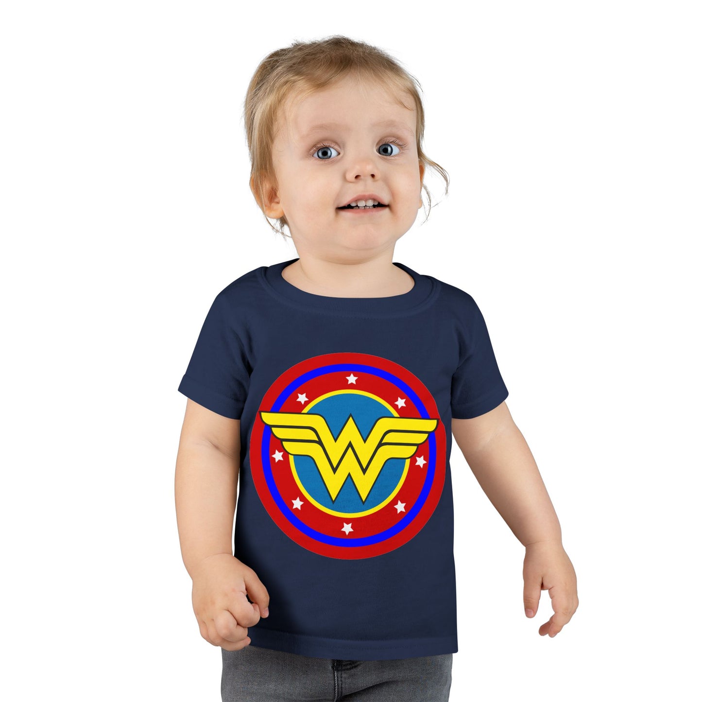 Wonder Woman Toddler T-Shirt, Superhero Tee, Kids Birthday Gift, Toddler Outfit, Superhero Apparel