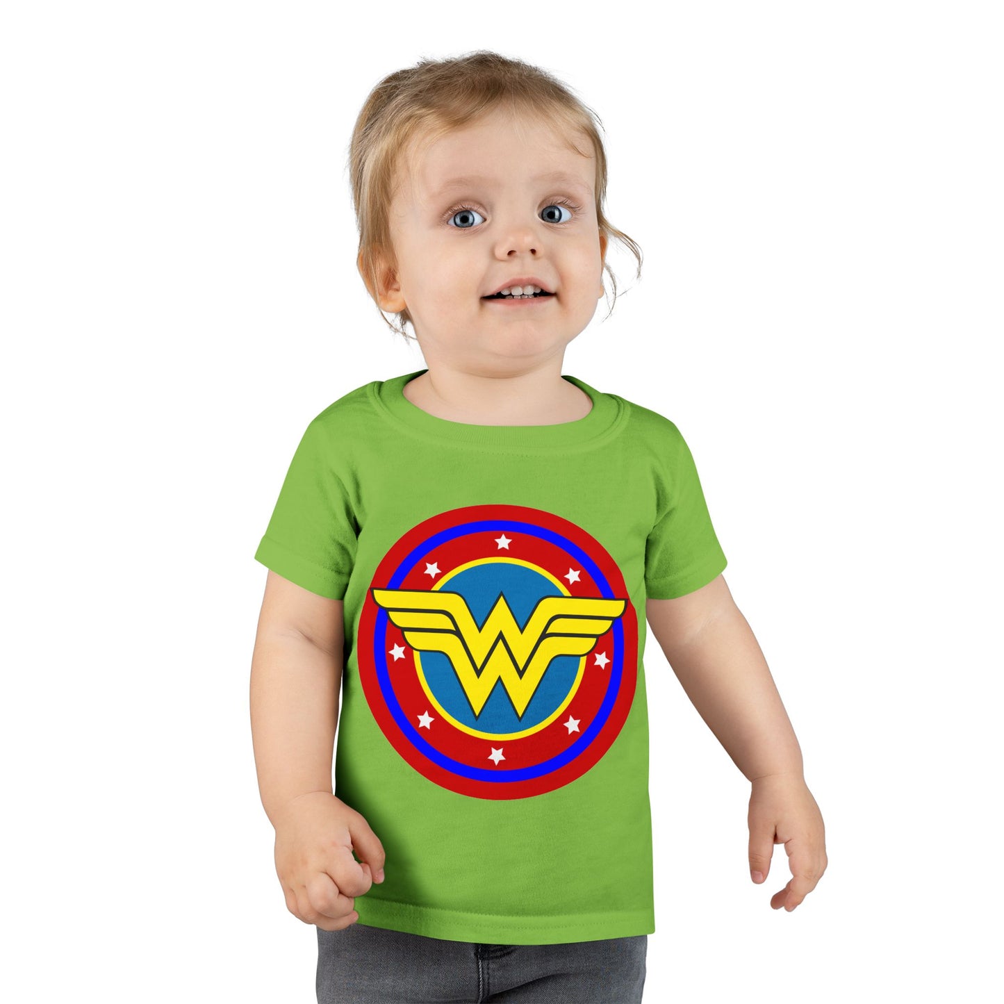 Wonder Woman Toddler T-Shirt, Superhero Tee, Kids Birthday Gift, Toddler Outfit, Superhero Apparel