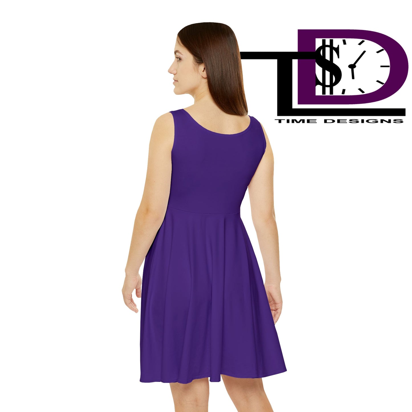 Royalty Queens Women's Skater Dress, Fun Summer Dress, Casual Everyday Outfit, Gift for Queens, Birthday Party Dress