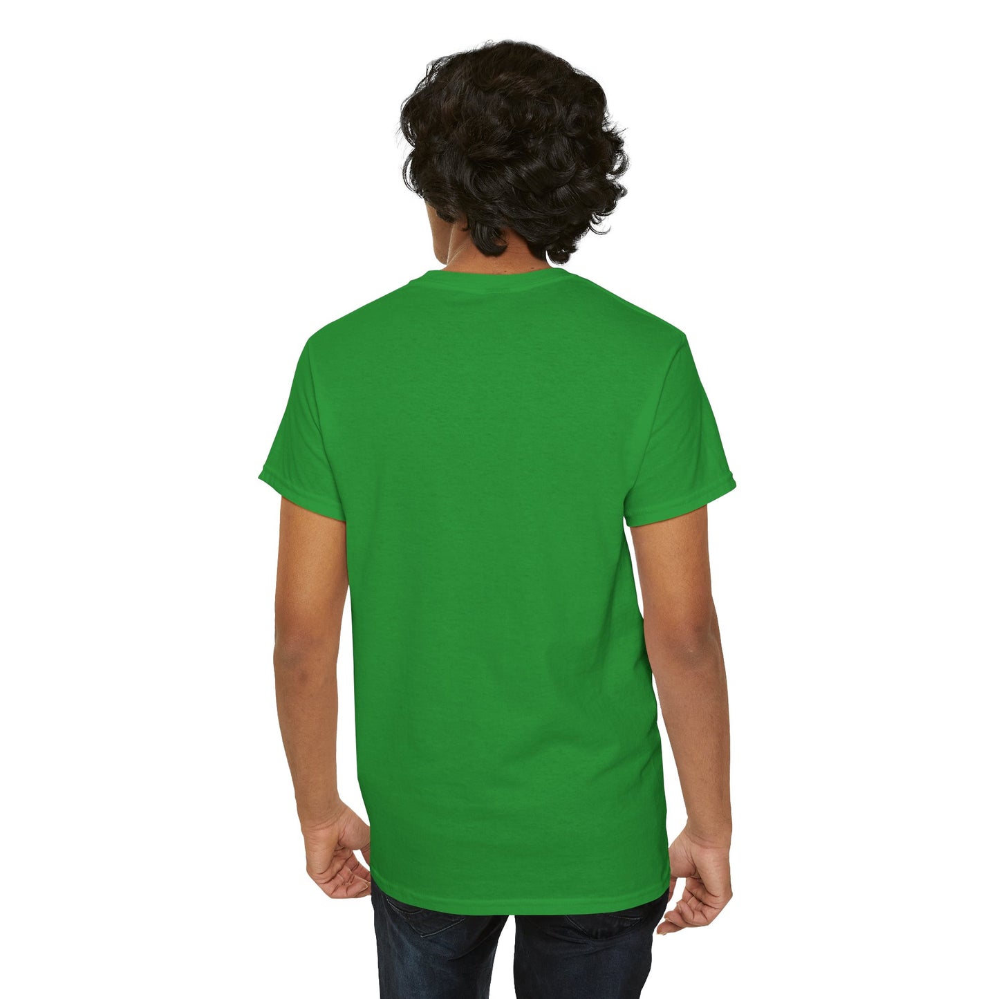 Unisex Heavy Cotton Tee - 'Hustle' Graphic Tee with Money Design