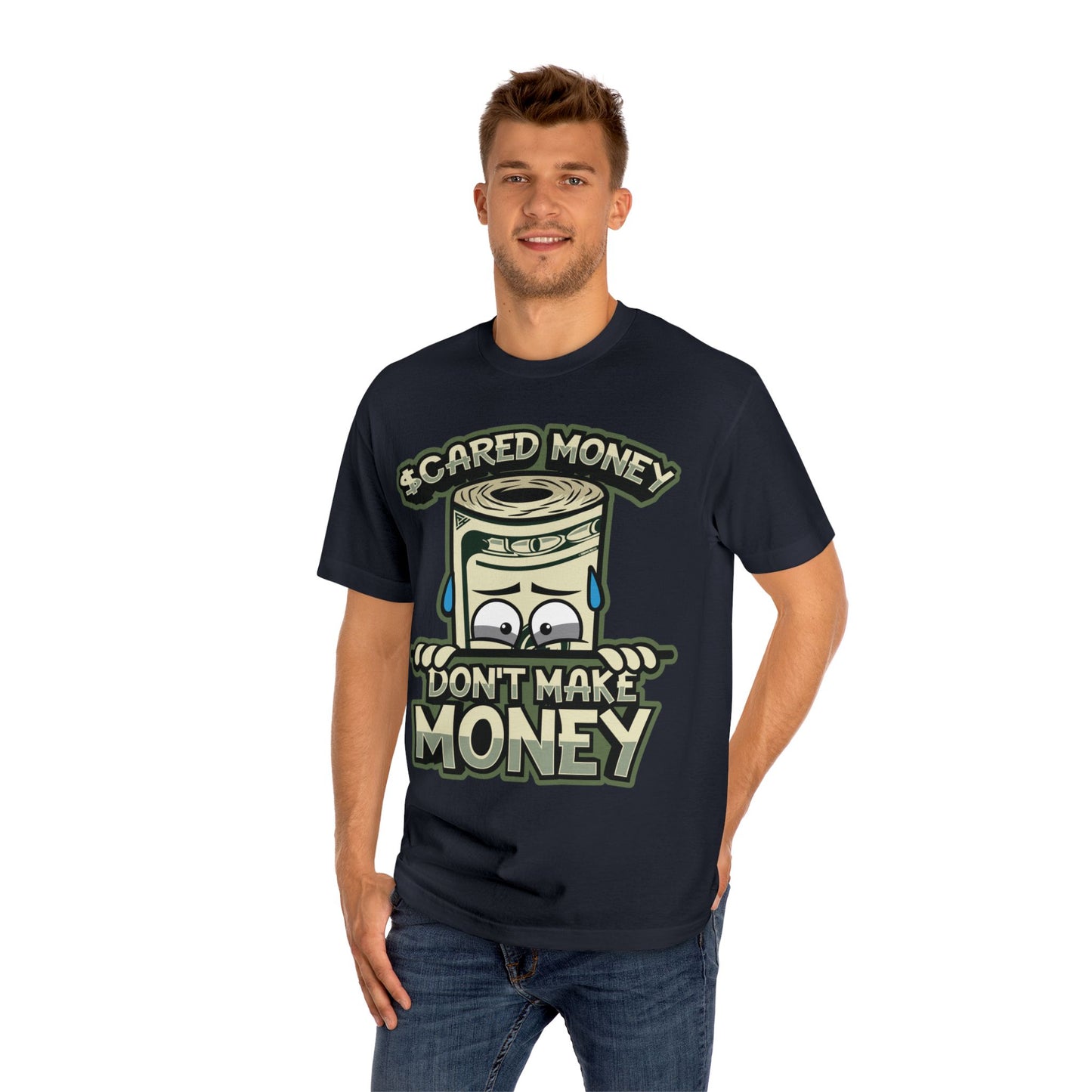 T-Shirt scared money design