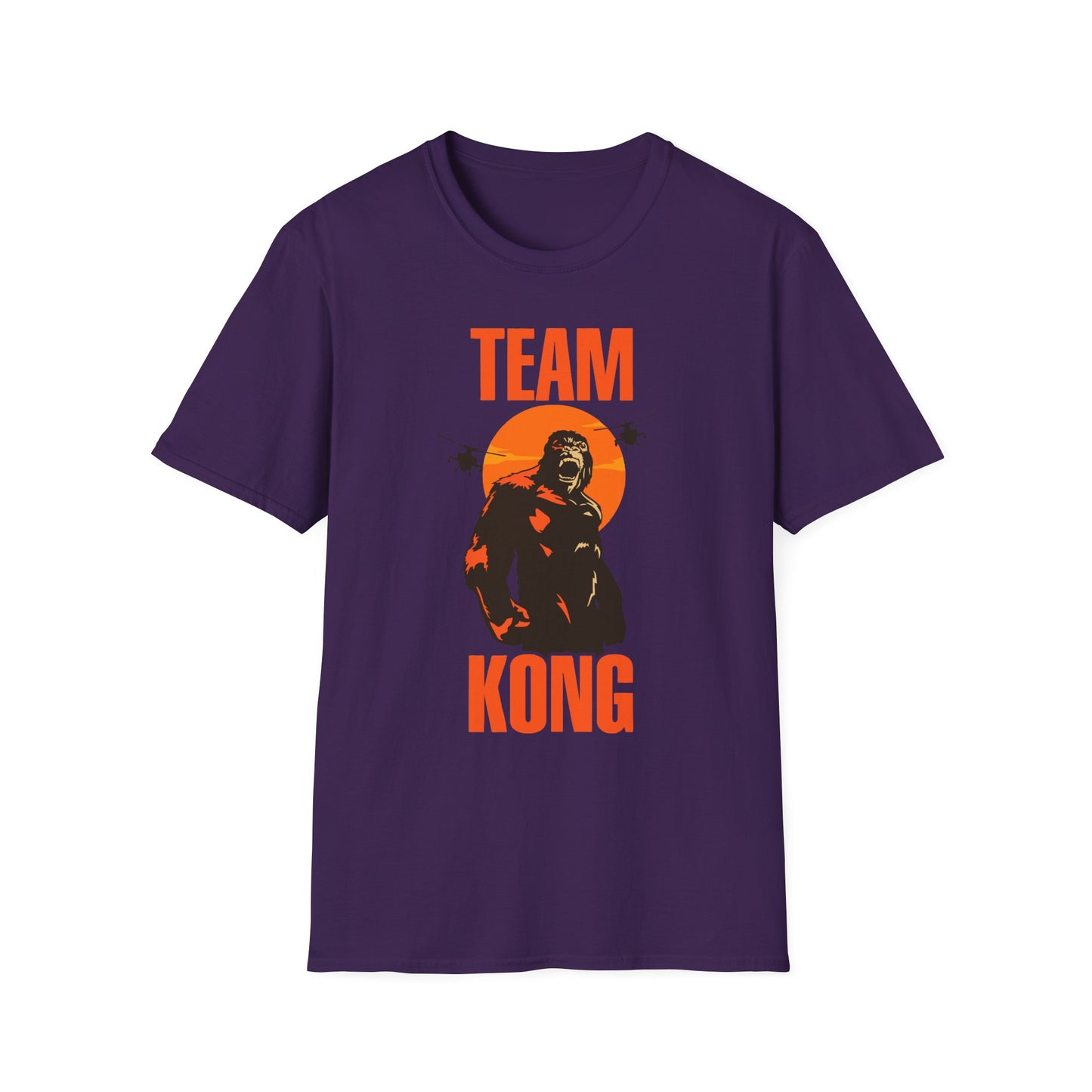 Team Kong Unisex Softstyle T-Shirt - Bold Graphic Tee for Fans & Celebrations