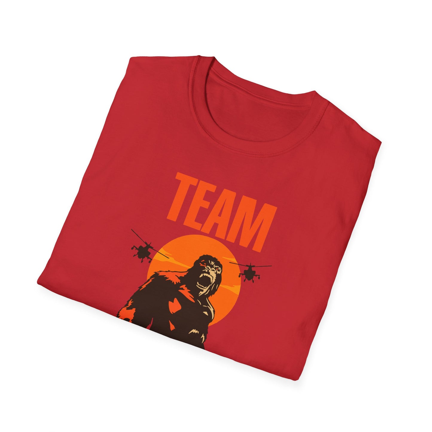 Team Kong Unisex Softstyle T-Shirt - Bold Graphic Tee for Fans & Celebrations