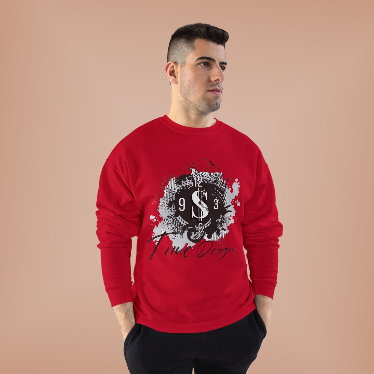 Unisex Eco-Friendly Graphic Crewneck Sweatshirt