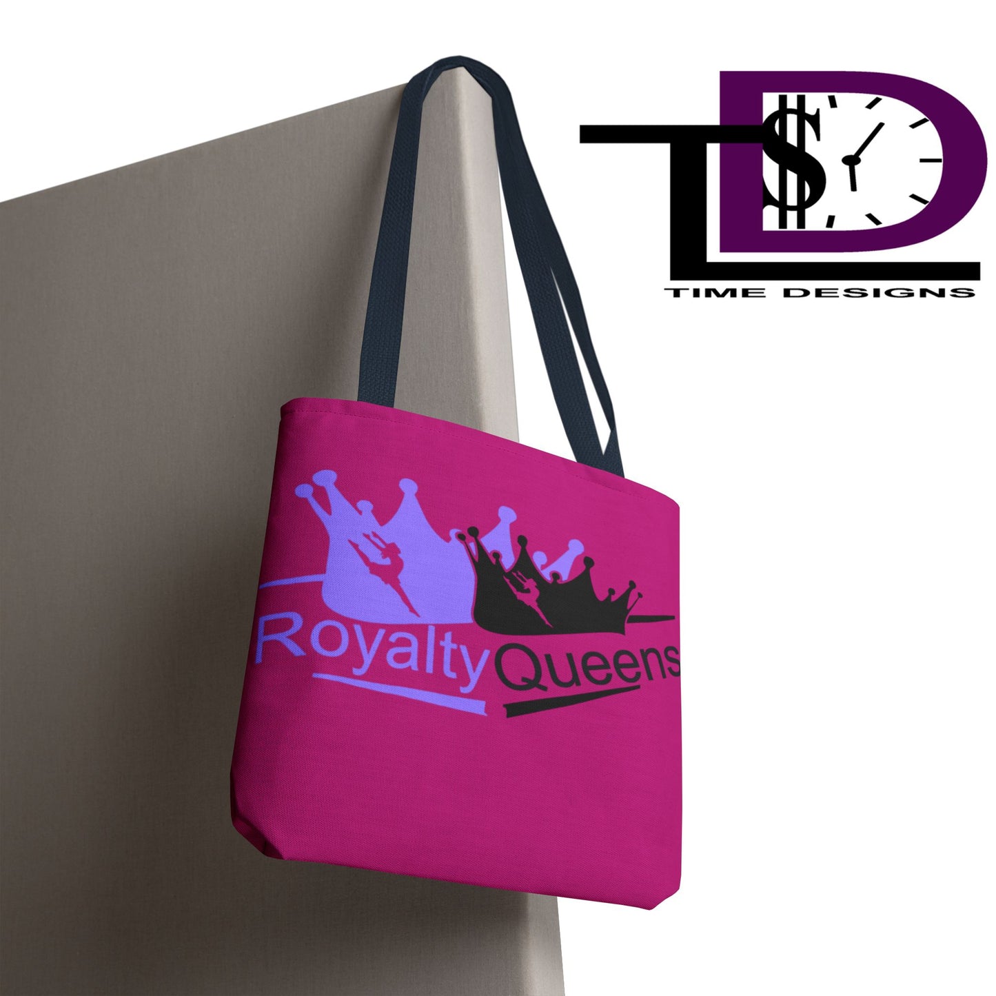 Royalty Queens Tote Bag - Stylish Reusable Tote for Queens, Perfect for Shopping, Beach Days, Gifts, Birthdays, and More