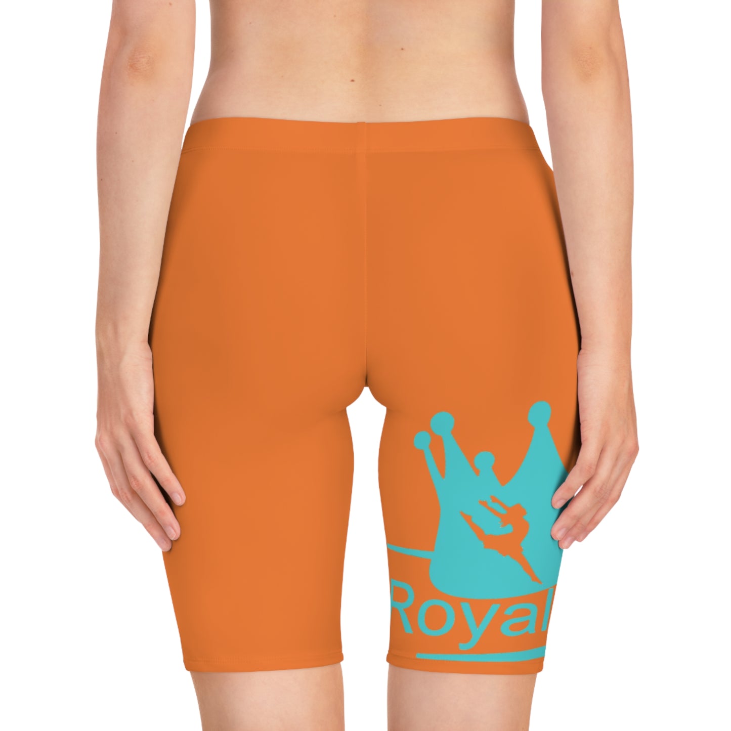 Queens Royalty Women's Bike Shorts - Stylish Athletic Wear, Workout Shorts, Summer Fashion, Cycling Gear, Outdoor Adventure