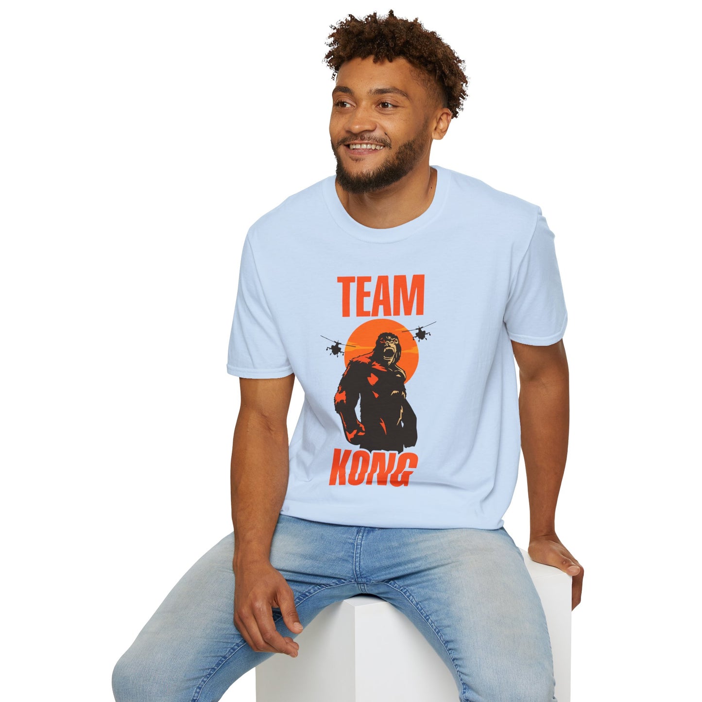 Team Kong Unisex Softstyle T-Shirt - Bold Graphic Tee for Fans & Celebrations