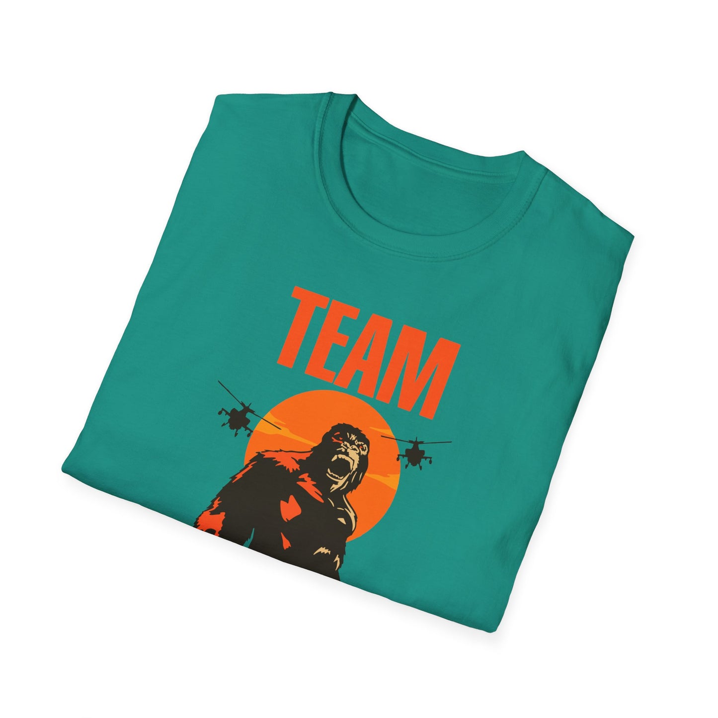 Team Kong Unisex Softstyle T-Shirt - Bold Graphic Tee for Fans & Celebrations