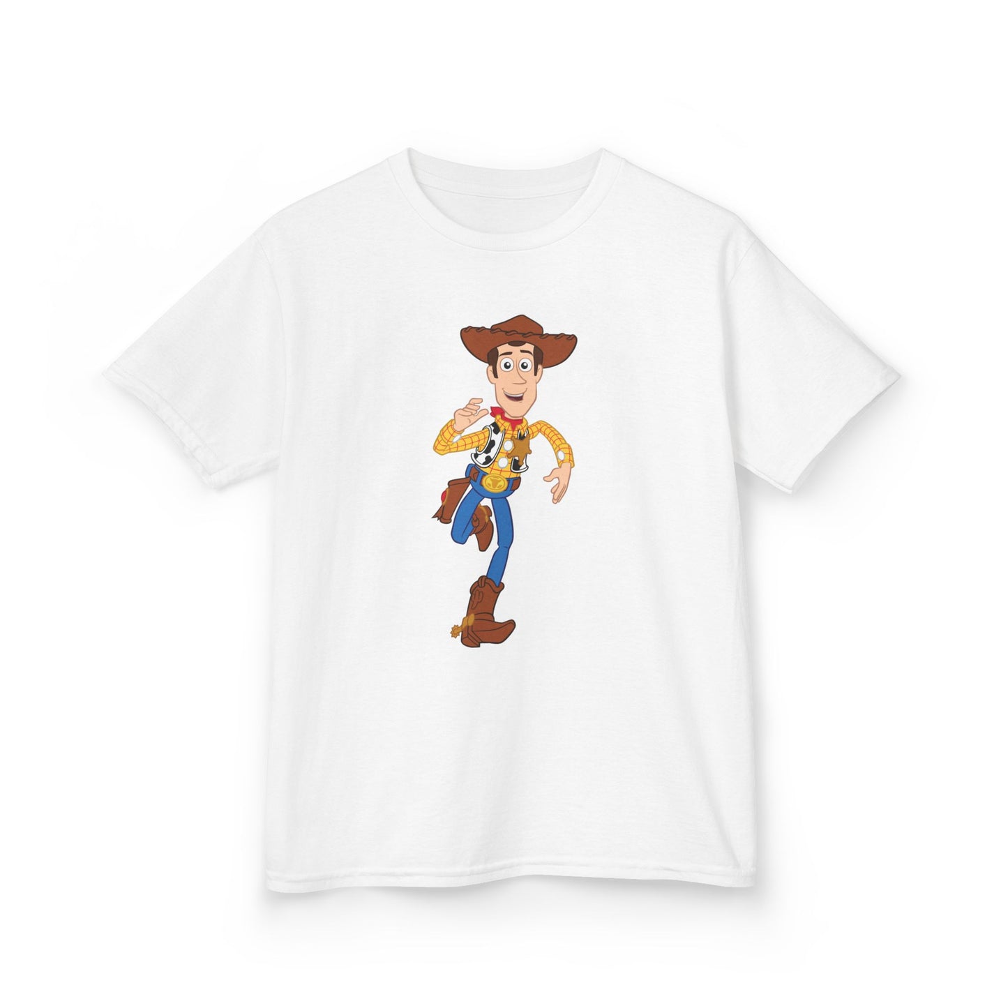 Whimsical Cowboy Kids Tee, Fun Graphic Tee, Kids Casual Wear, Adventure Shirt, Gift for Children, Birthday Outfit, Playful Apparel