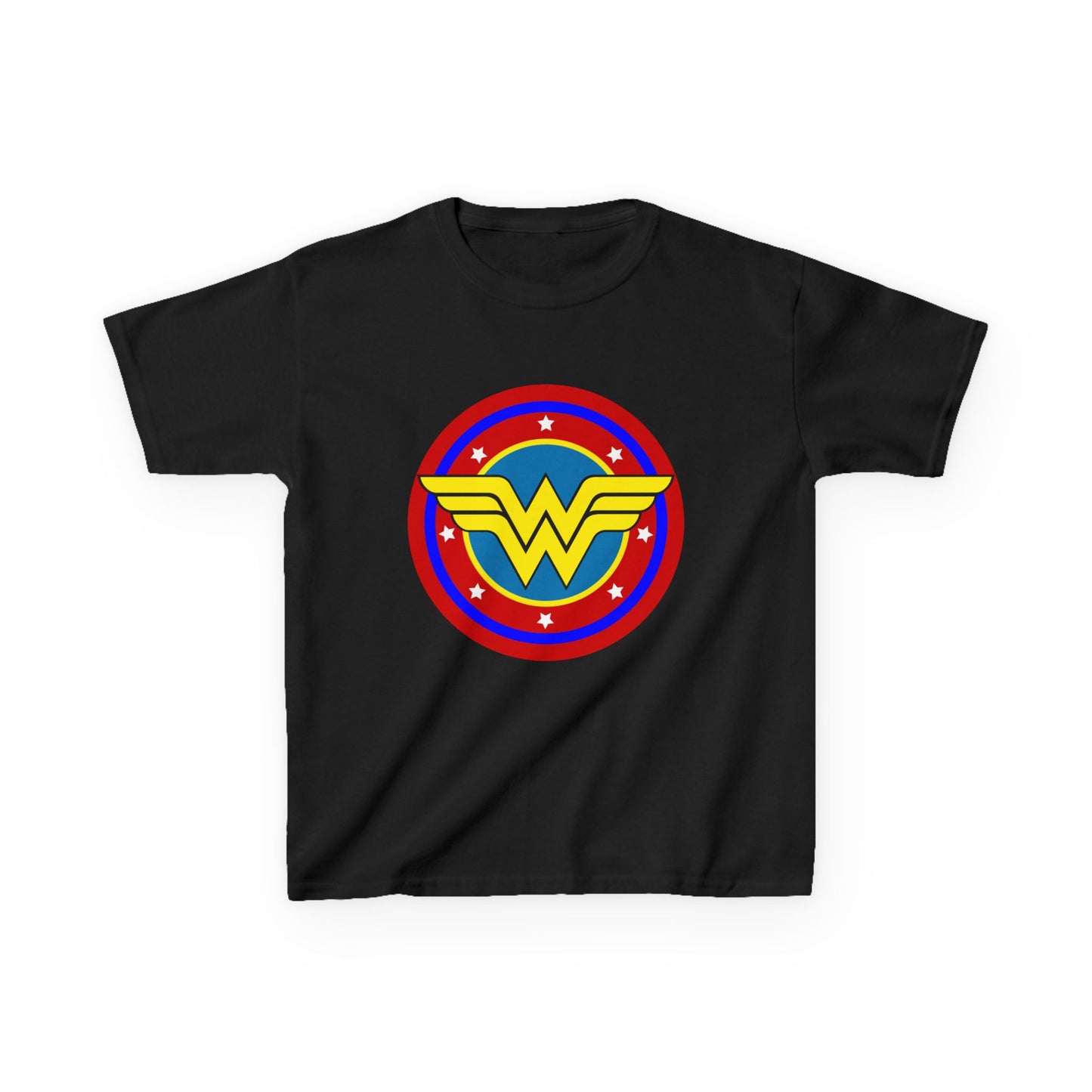Wonder Woman Kids Tee, Superhero Shirt, Birthday Gift, Comic Book Apparel, Children's Clothing, Cartoon T-Shirt, Movie Merchandise