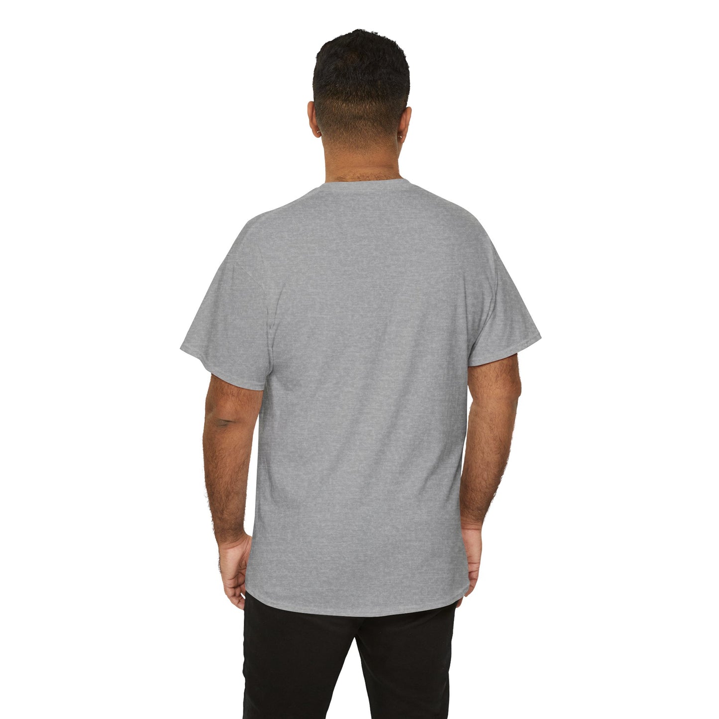 Unisex Heavy Cotton Tee - 'Hustle' Graphic Tee with Money Design