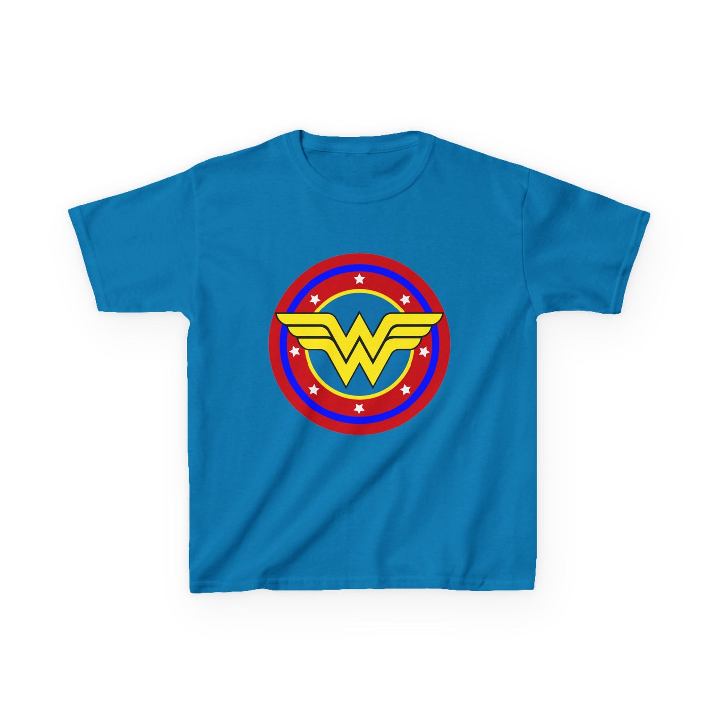Wonder Woman Kids Tee, Superhero Shirt, Birthday Gift, Comic Book Apparel, Children's Clothing, Cartoon T-Shirt, Movie Merchandise