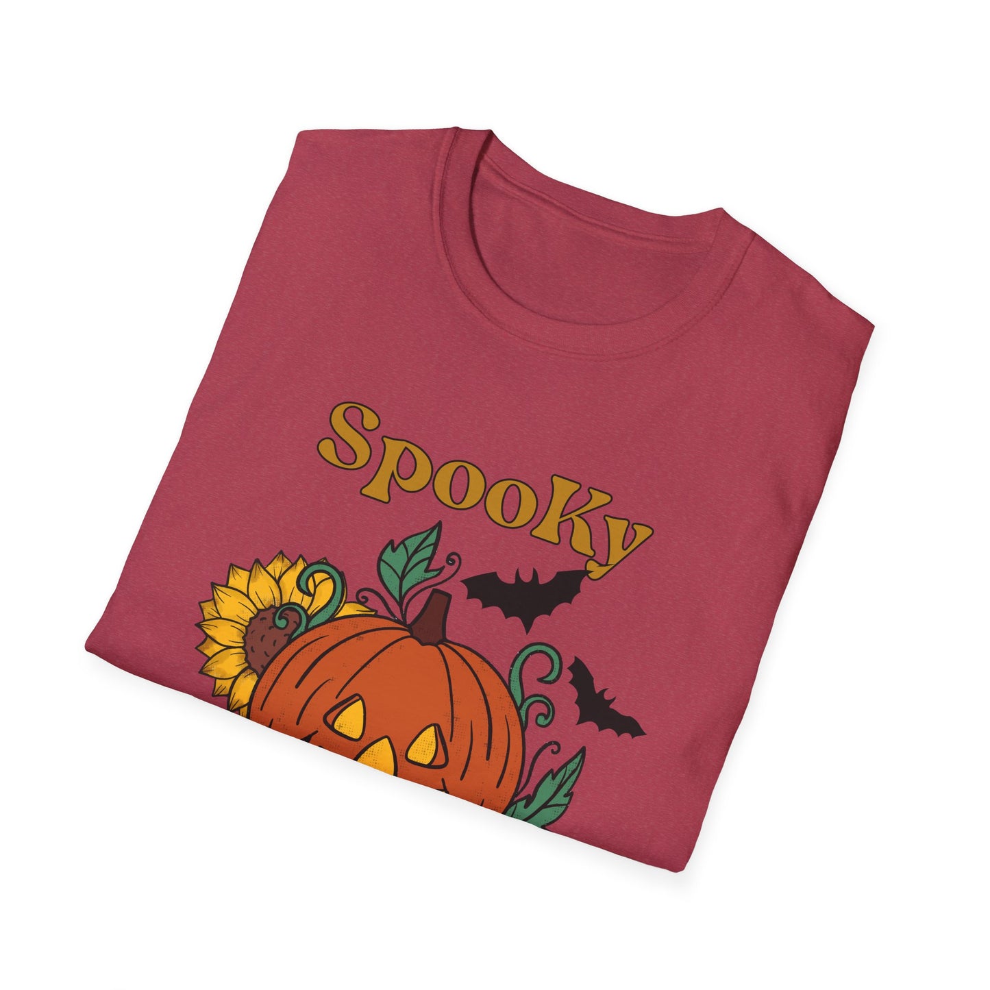 Spooky Season Unisex T-Shirt, Halloween Shirt, Pumpkin Tee, Fall Clothing, Festive Apparel