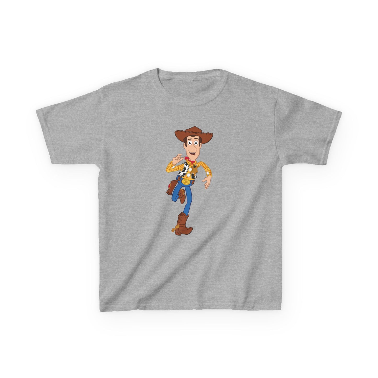 Whimsical Cowboy Kids Tee, Fun Graphic Tee, Kids Casual Wear, Adventure Shirt, Gift for Children, Birthday Outfit, Playful Apparel