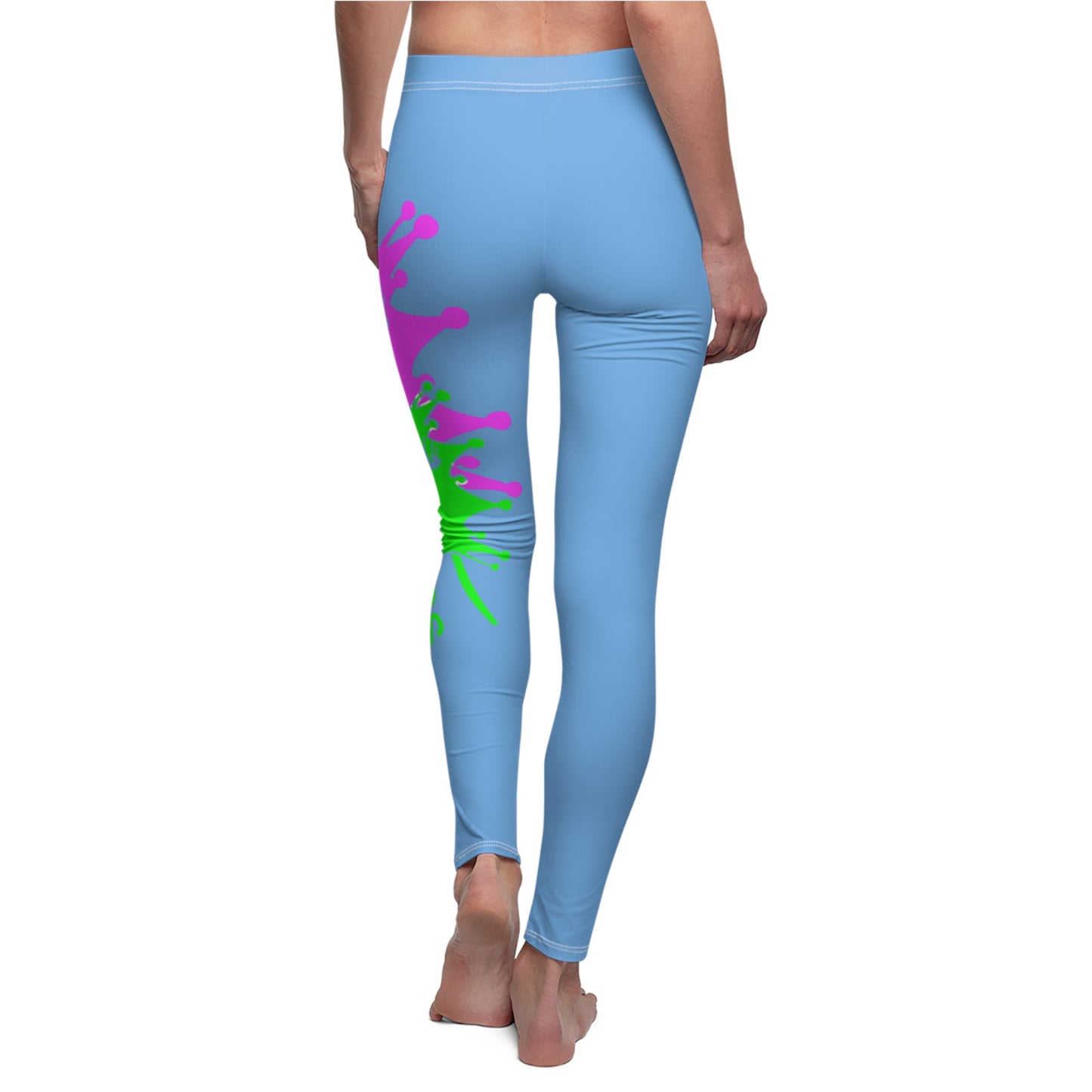 Royalty Queen Casual Leggings - Colorful & Comfortable Gym Wear