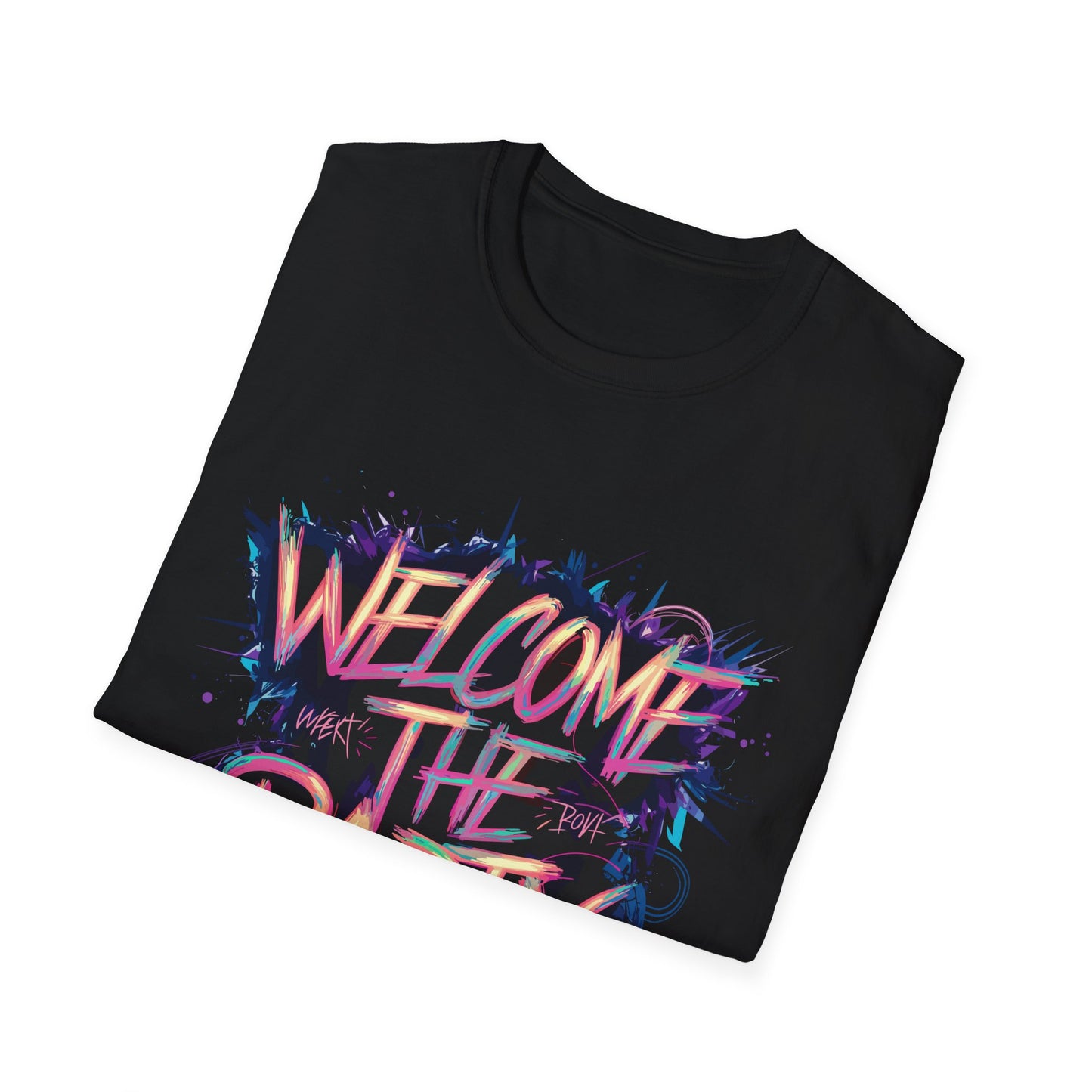 Welcome the Party Unisex Softstyle T-Shirt, Party Shirt, Celebration Tee, Casual Wear, Gift for Party Lovers, Festival Clothing