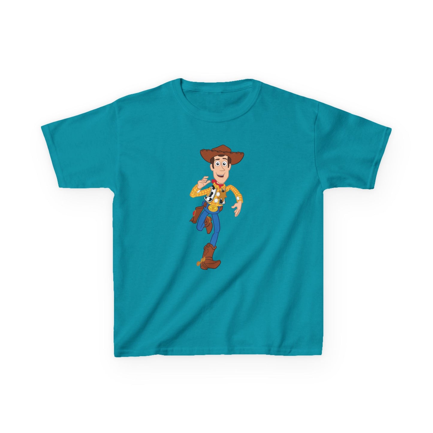 Whimsical Cowboy Kids Tee, Fun Graphic Tee, Kids Casual Wear, Adventure Shirt, Gift for Children, Birthday Outfit, Playful Apparel