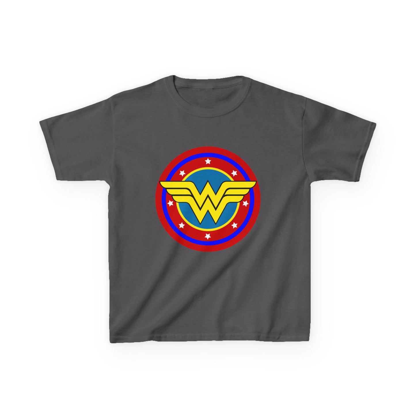 Wonder Woman Kids Tee, Superhero Shirt, Birthday Gift, Comic Book Apparel, Children's Clothing, Cartoon T-Shirt, Movie Merchandise