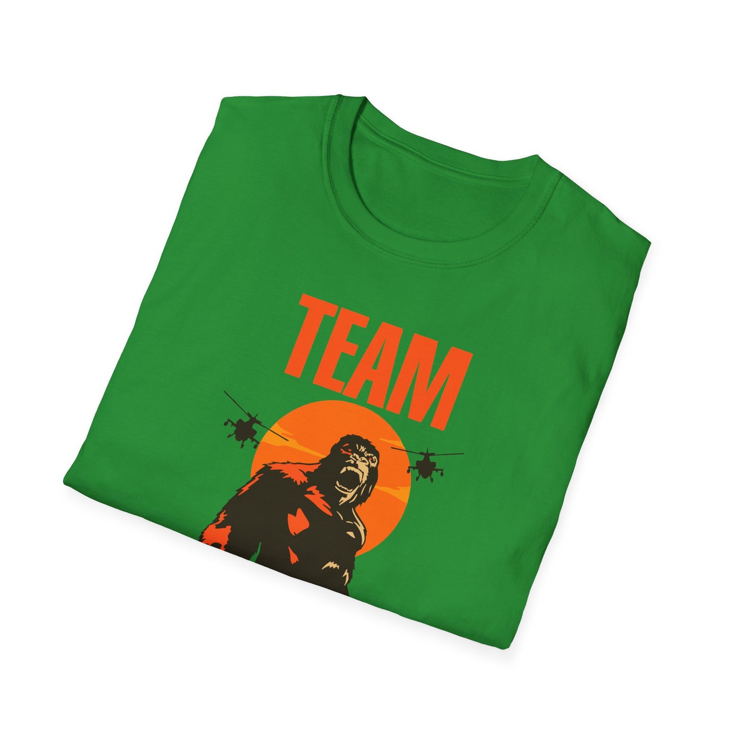 Team Kong Unisex Softstyle T-Shirt - Bold Graphic Tee for Fans & Celebrations