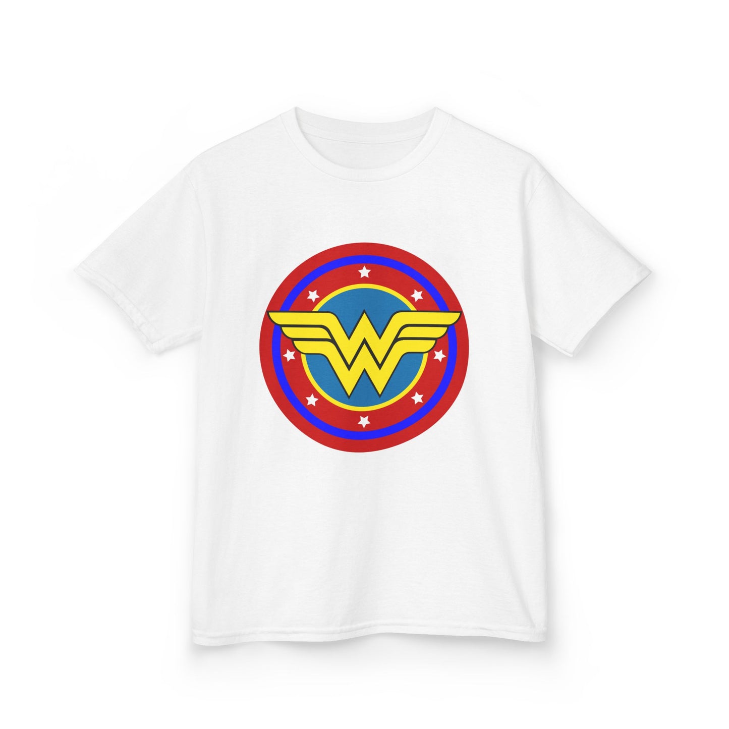 Wonder Woman Kids Tee, Superhero Shirt, Birthday Gift, Comic Book Apparel, Children's Clothing, Cartoon T-Shirt, Movie Merchandise