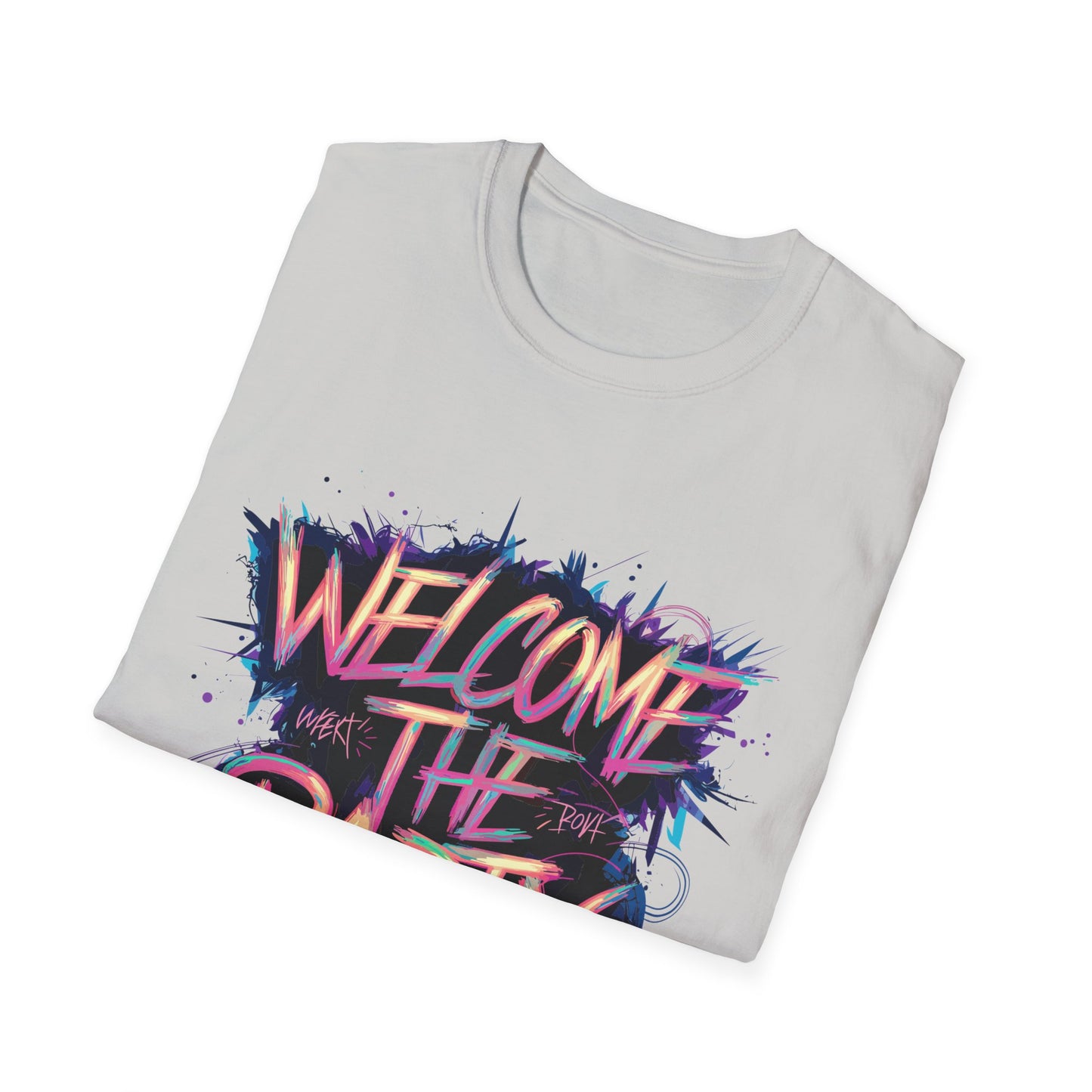 Welcome the Party Unisex Softstyle T-Shirt, Party Shirt, Celebration Tee, Casual Wear, Gift for Party Lovers, Festival Clothing
