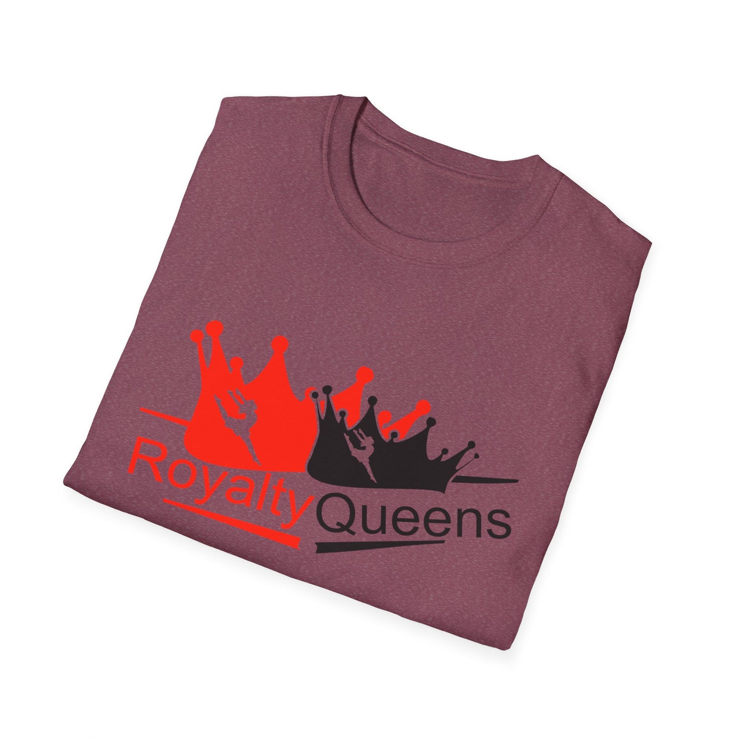 Royalty Queens Unisex Softstyle T-Shirt | Gifts for Her, Birthday Celebration, Empowerment Apparel, Bold Fashion, Casual Wear