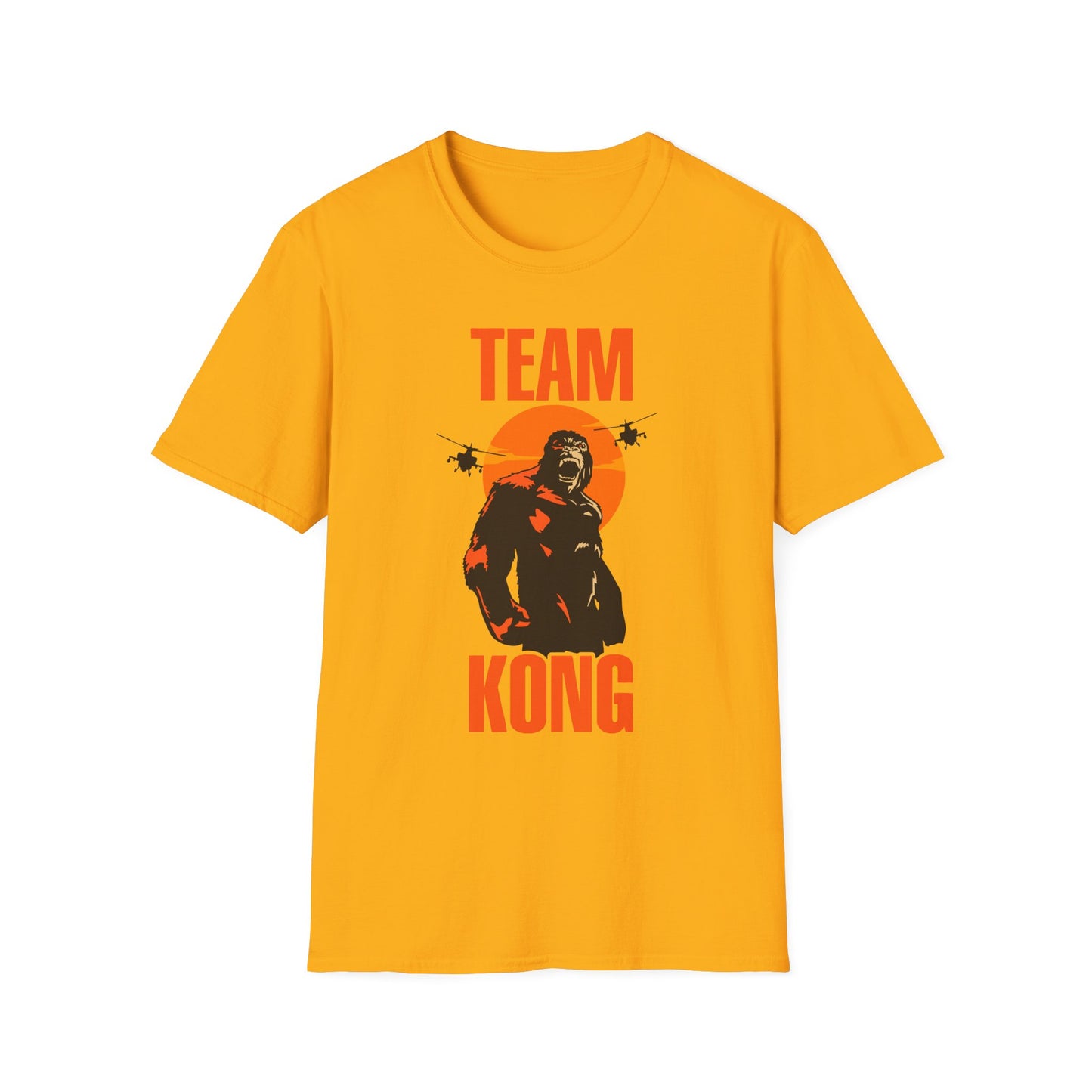 Team Kong Unisex Softstyle T-Shirt - Bold Graphic Tee for Fans & Celebrations