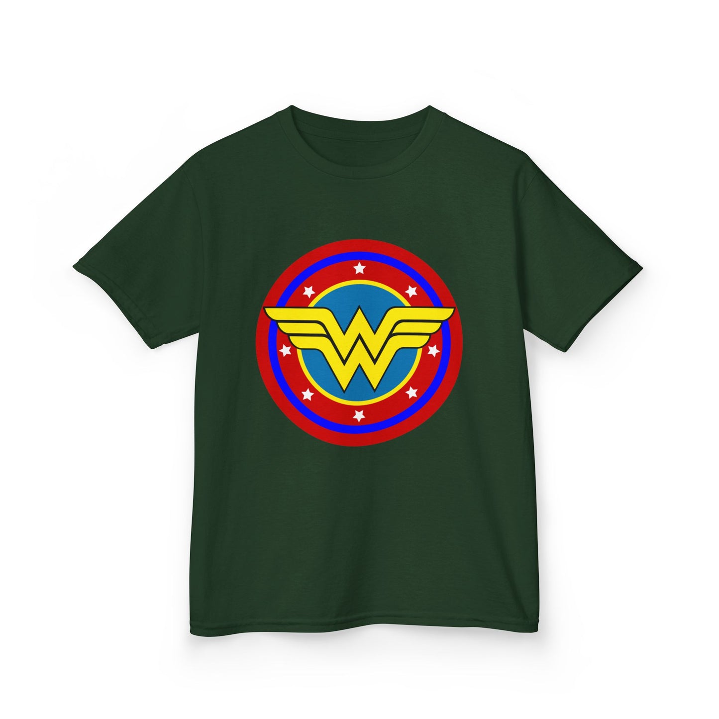 Wonder Woman Kids Tee, Superhero Shirt, Birthday Gift, Comic Book Apparel, Children's Clothing, Cartoon T-Shirt, Movie Merchandise