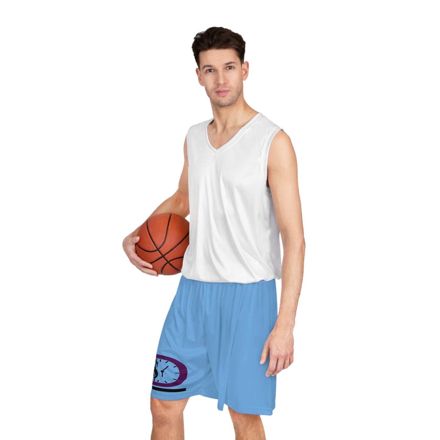 Time Designs Cool Basketball Shorts with Unique Design - Perfect for Sports and Casual Wear