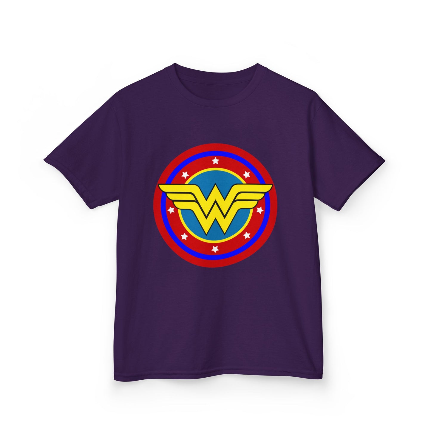 Wonder Woman Kids Tee, Superhero Shirt, Birthday Gift, Comic Book Apparel, Children's Clothing, Cartoon T-Shirt, Movie Merchandise
