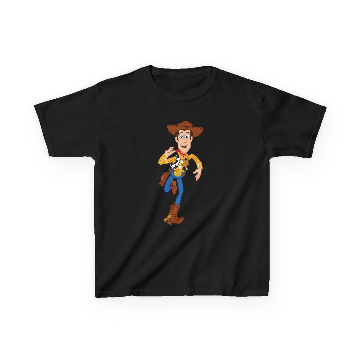 Whimsical Cowboy Kids Tee, Fun Graphic Tee, Kids Casual Wear, Adventure Shirt, Gift for Children, Birthday Outfit, Playful Apparel