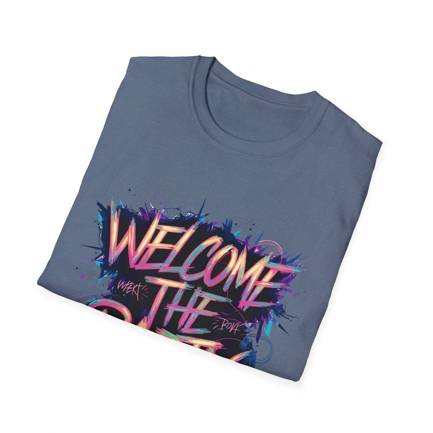 Welcome the Party Unisex Softstyle T-Shirt, Party Shirt, Celebration Tee, Casual Wear, Gift for Party Lovers, Festival Clothing