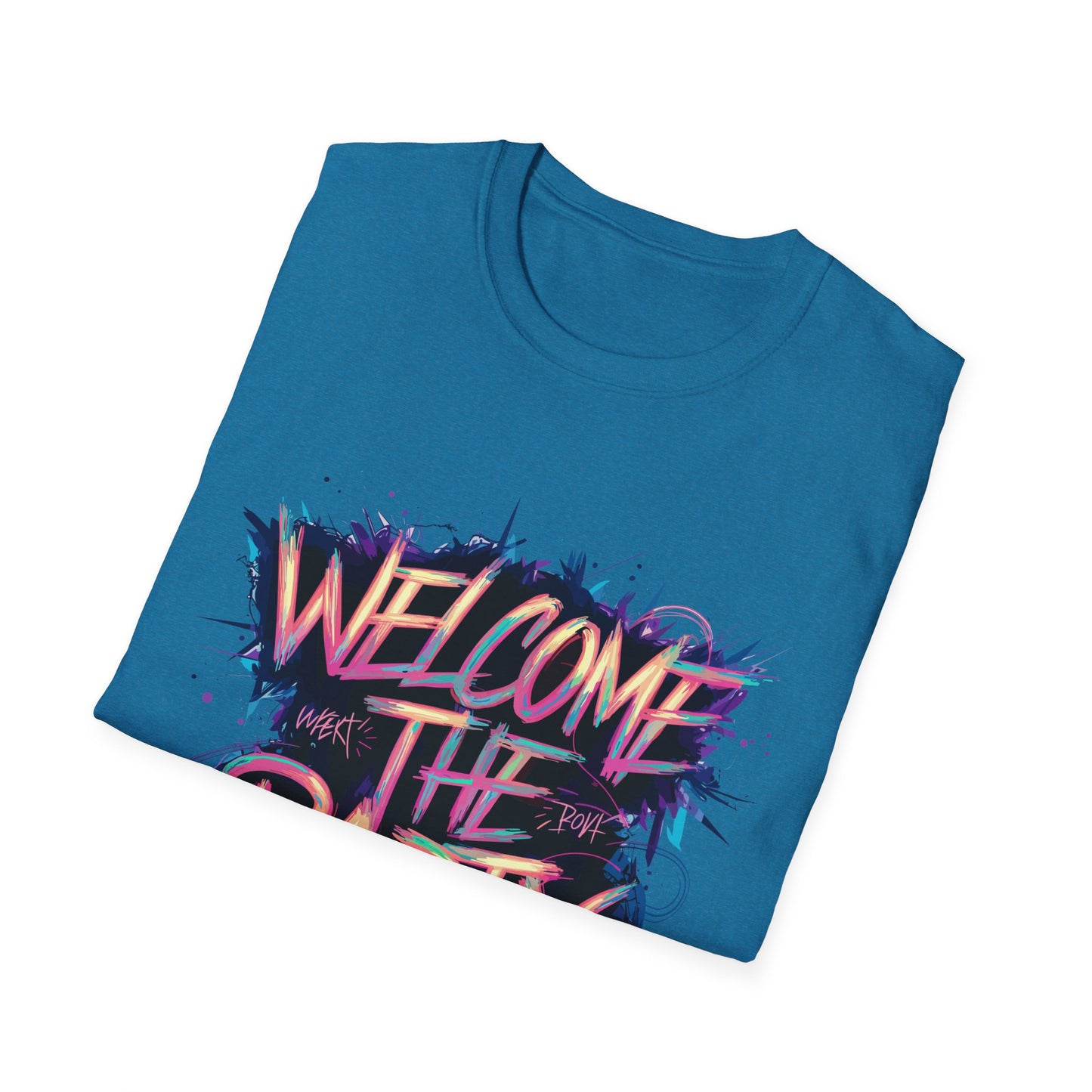 Welcome the Party Unisex Softstyle T-Shirt, Party Shirt, Celebration Tee, Casual Wear, Gift for Party Lovers, Festival Clothing