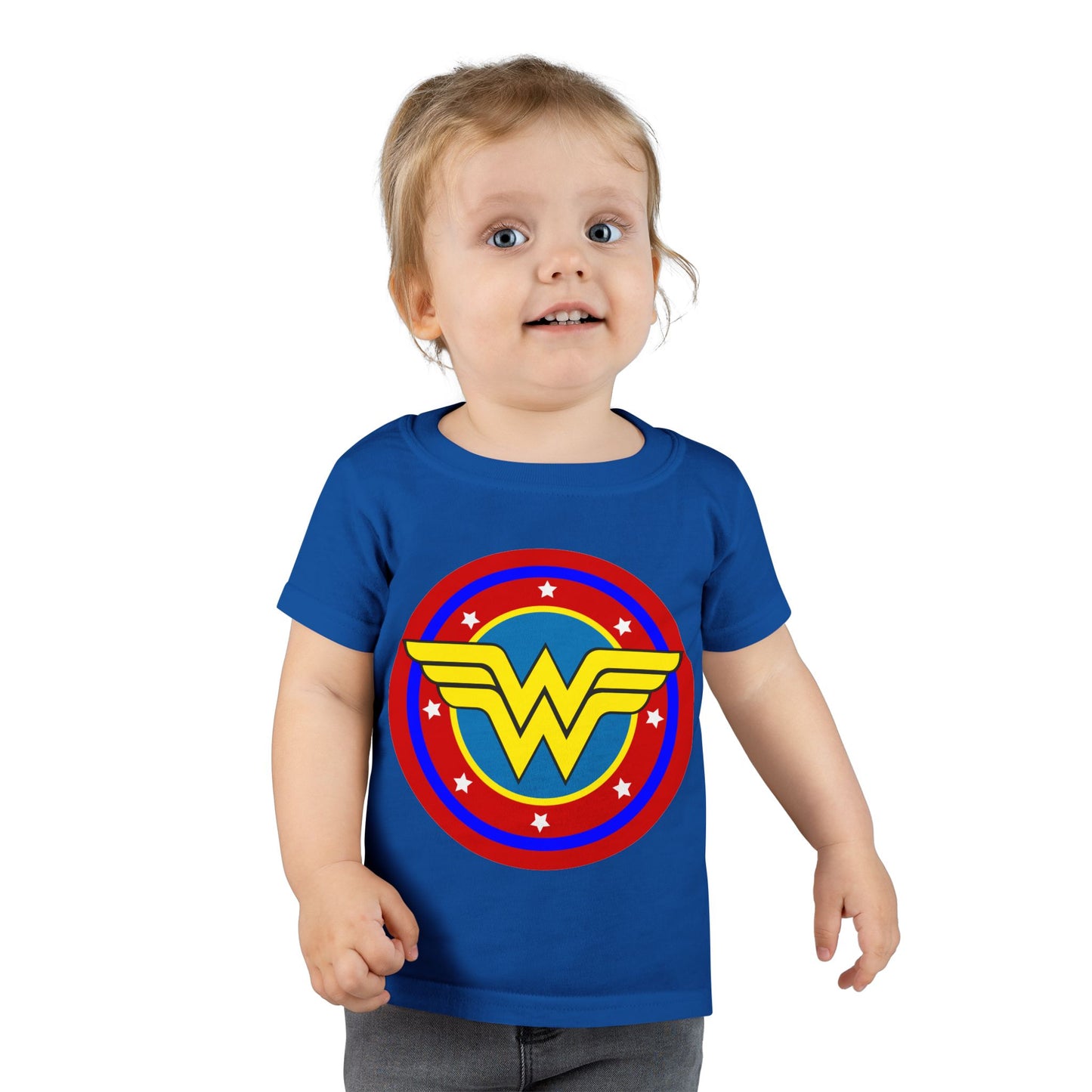 Wonder Woman Toddler T-Shirt, Superhero Tee, Kids Birthday Gift, Toddler Outfit, Superhero Apparel