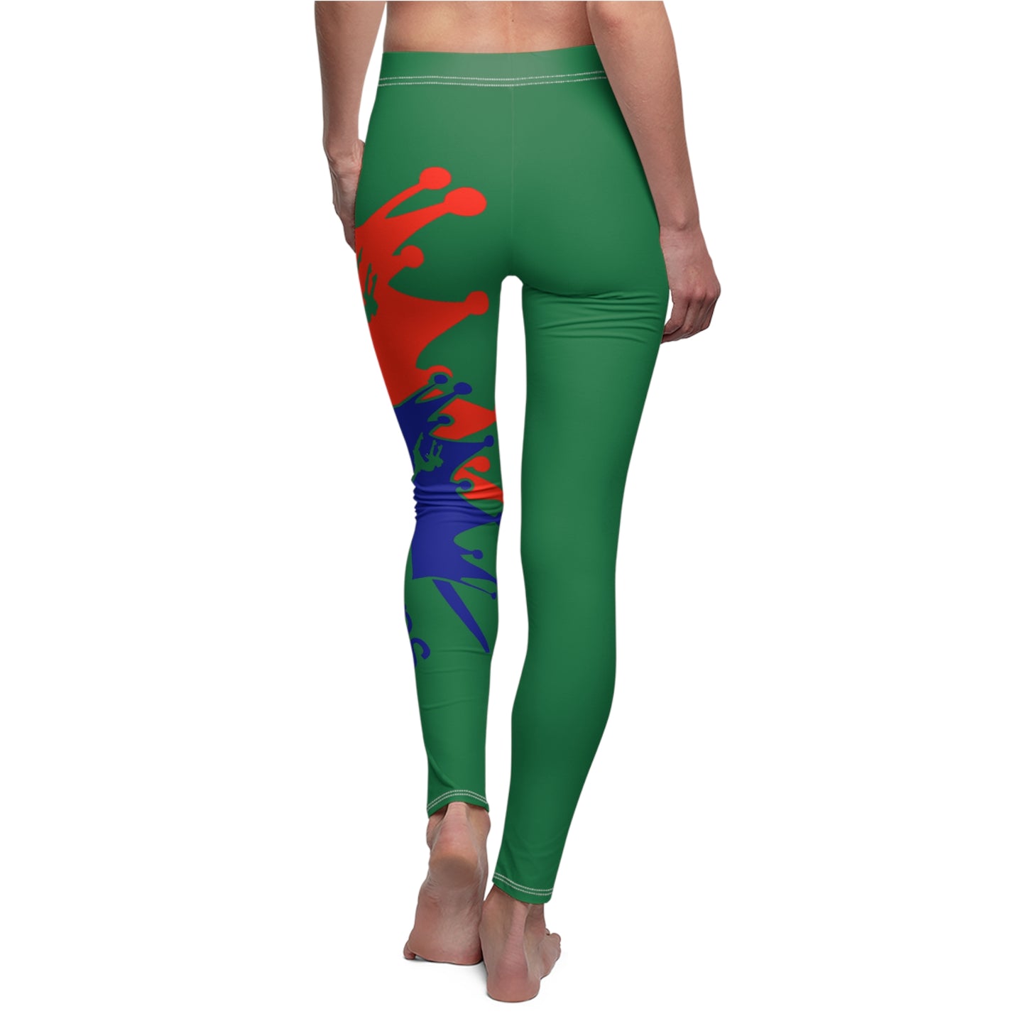 Royalty Queen Casual Leggings - Colorful & Fun Fitness Tights