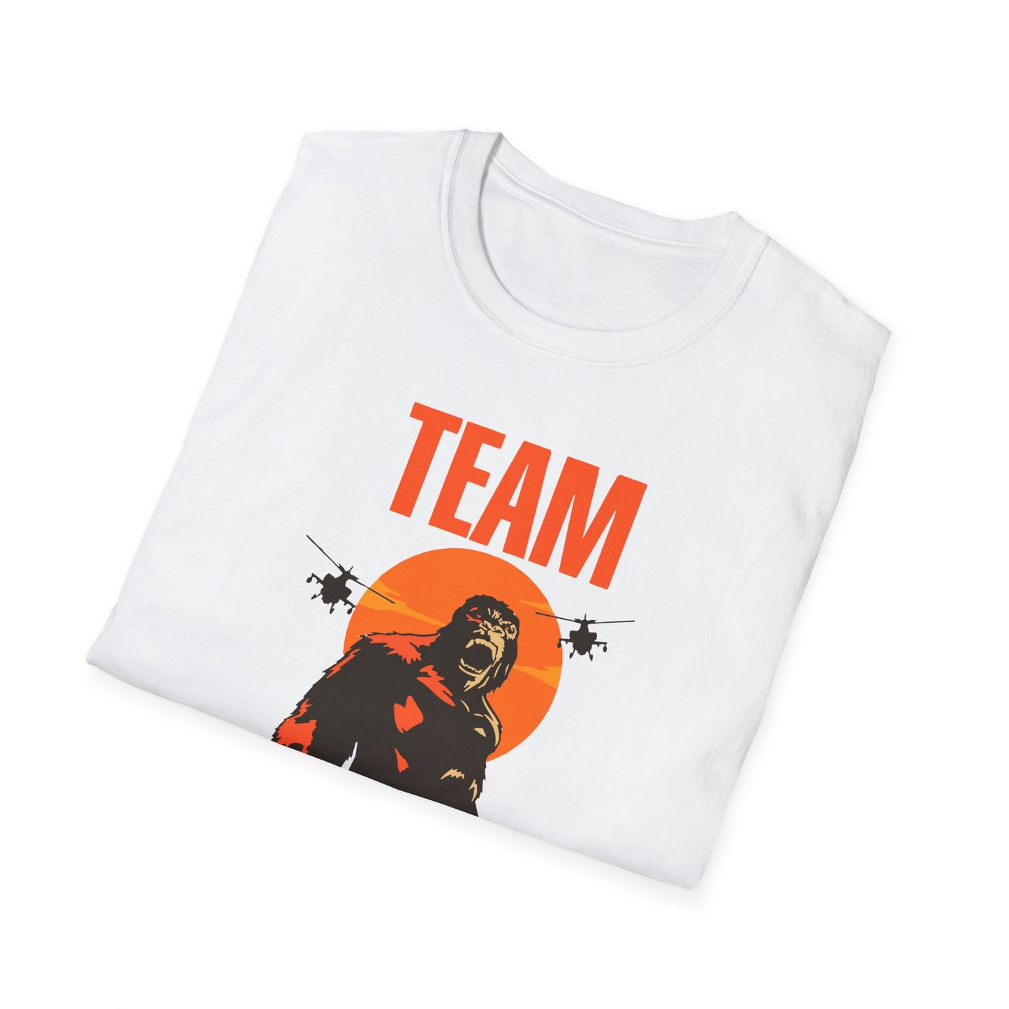Team Kong Unisex Softstyle T-Shirt - Bold Graphic Tee for Fans & Celebrations