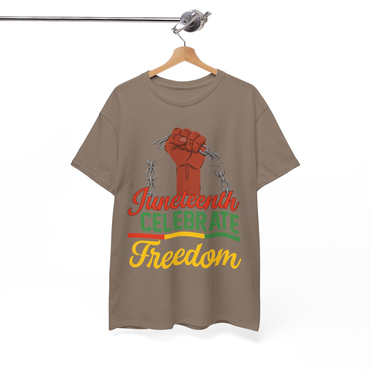 Juneteenth Freedom Tee, Celebrate Freedom Shirt, Unisex Cotton T-Shirt, Black History Month Apparel, Equality and Justice Top