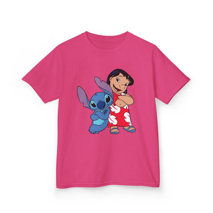 Cute Cartoon Kids Tee, Hawaiian Theme Shirt, Summer Fun Clothing, Gift for Kids, Birthday Party Outfit, Casual Summer Wear
